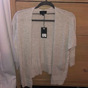NWT Lucky Brand Gray Cardigan